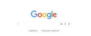 google Kendimi Şanslı Hissediyorum Butonu