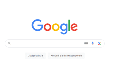 google Kendimi Şanslı Hissediyorum Butonu