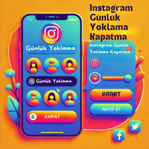 Instagram Günlük Yoklama Kapatma