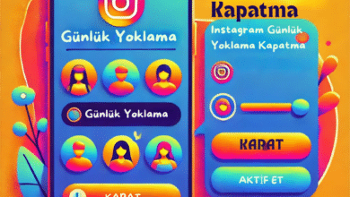 Instagram Günlük Yoklama Kapatma