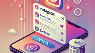 Instagram mesaj silme