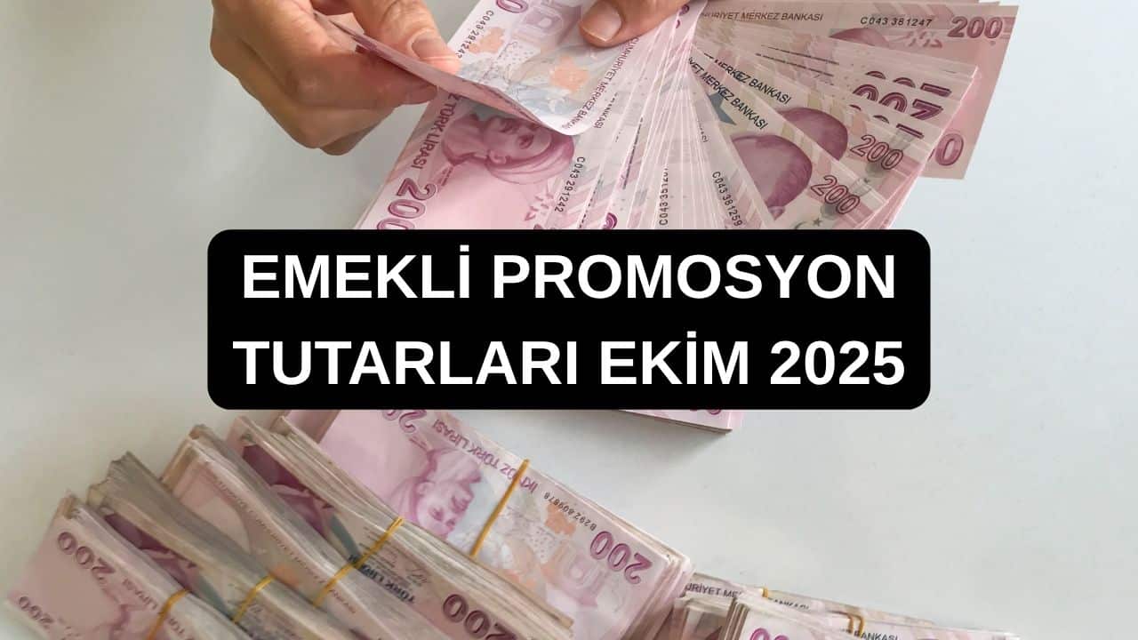 Emekli promosyonu Ekim 2025