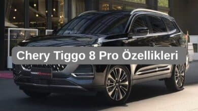 Chery Tiggo 8 Pro Özellikleri