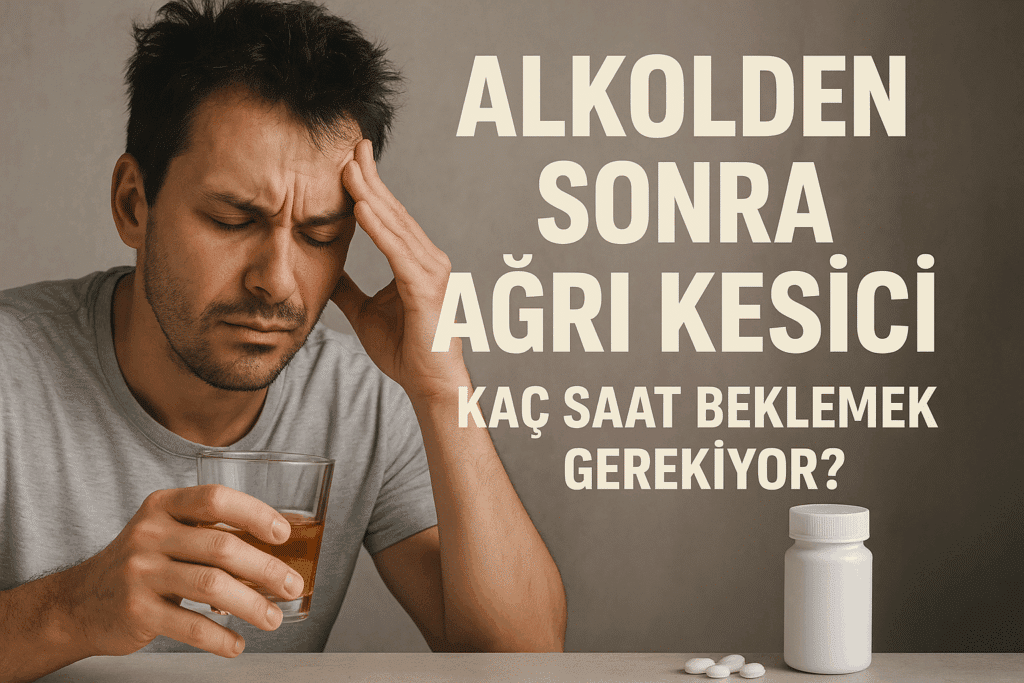 Alkolden Kaç Saat Sonra Ağrı Kesici İçilir?