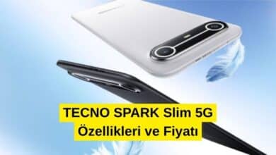 TECNO SPARK Slim 5G Özellikleri
