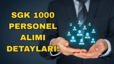 SGK 1000 Personel Alımı 2026
