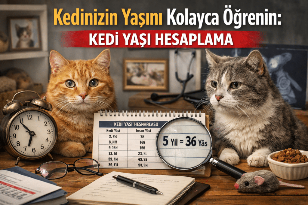 Kedinizin Yaşını Kolayca Öğrenin: Kedi Yaşı Hesaplama