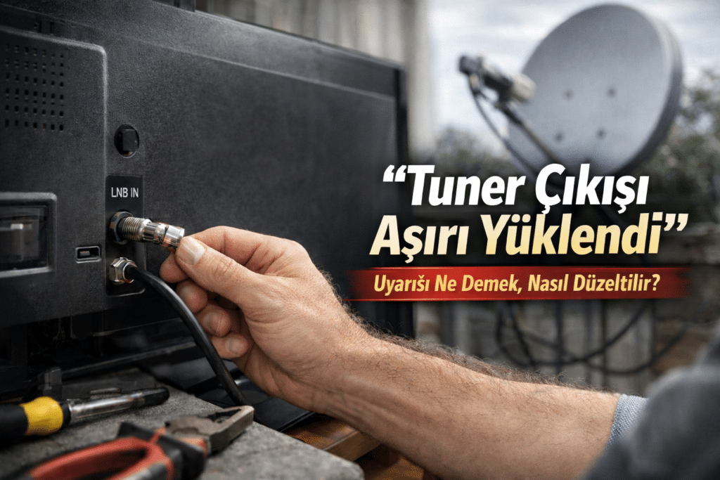 ‘Tuner Çıkışı Aşırı Yüklendi’ Uyarısı Ne Demek, Nasıl Düzeltilir?