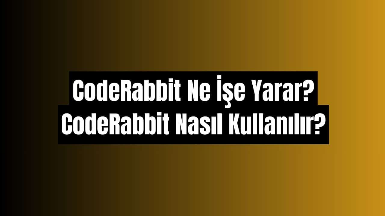 CodeRabbit Ne İşe Yarar? CodeRabbit Nasıl Kullanılır? - GecBunlari