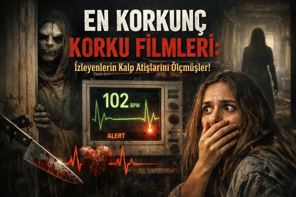 En Korkunç Korku Filmleri: İzleyenlerin Kalp Atışlarını Ölçmüşler!