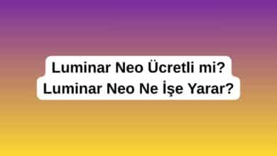 Luminar Neo Ücretli mi