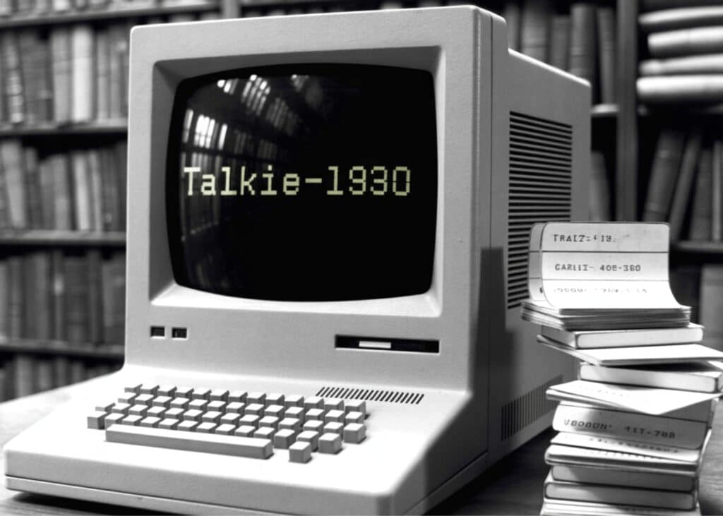 1930 Sonrasını Bilmeyen Cahil Yapay Zekâ Modeli: Talkie