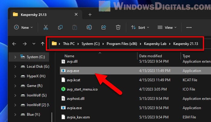 Avp.exe Nedir?