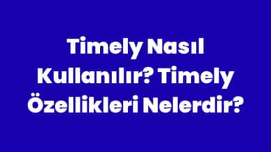 Timely Nasıl Kullanılır