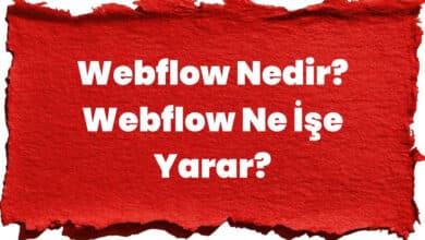 Webflow Nedir? Webflow Ne İşe Yarar?