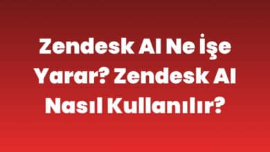 Zendesk AI Ne İşe Yarar