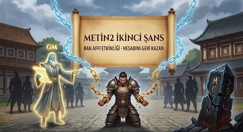 Metin2 TR Ban Affı Başladı: Başvuru Nasıl Yapılır?