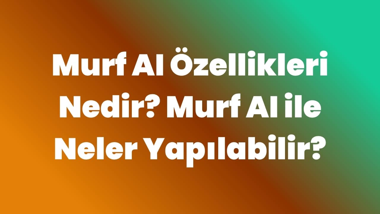 Murf AI Özellikleri