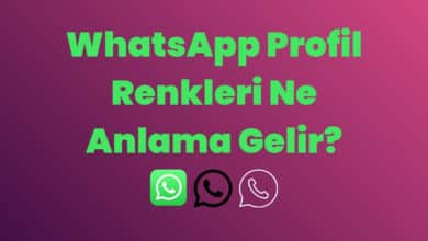 WhatsApp Profil Renkleri