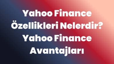 Yahoo Finance özellikleri