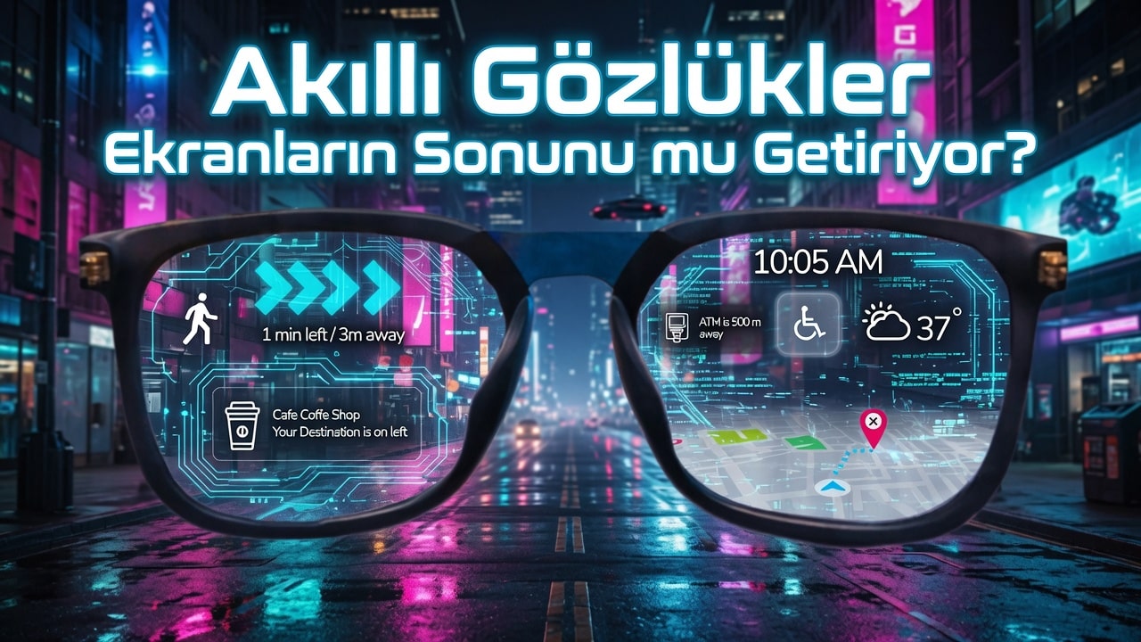 Akıllı gözlükler ekranların sonunu mu getirecek?