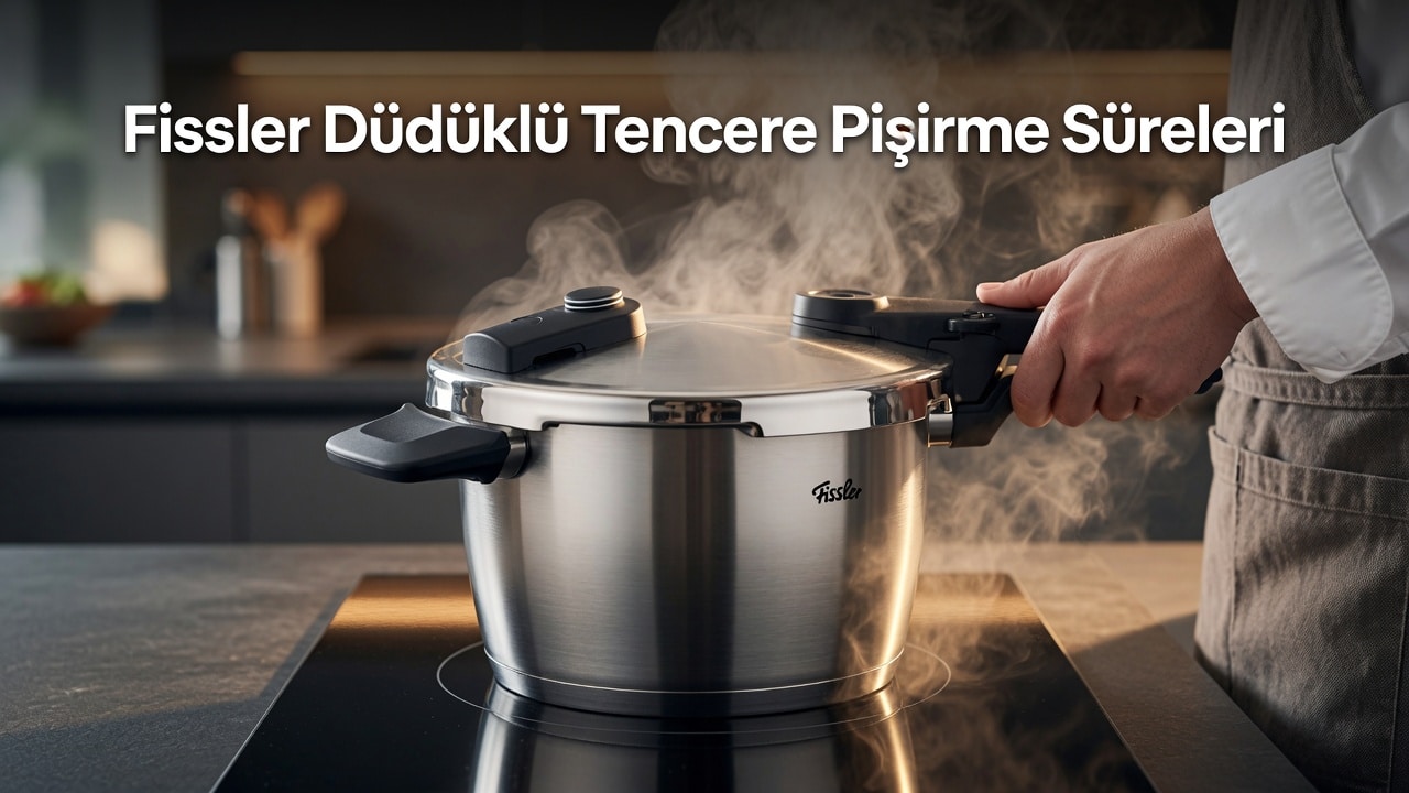 Fissler Düdüklü Tencere Pişirme Süreleri