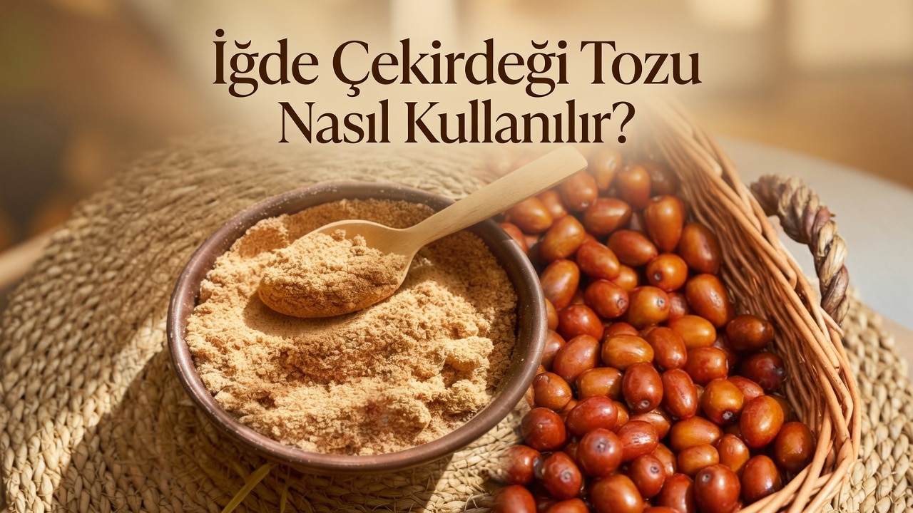 İğde Çekirdeği Tozu Nasıl Kullanılır?