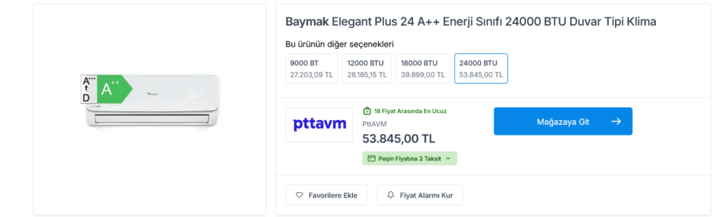 Baymak Elegant Plus 24
