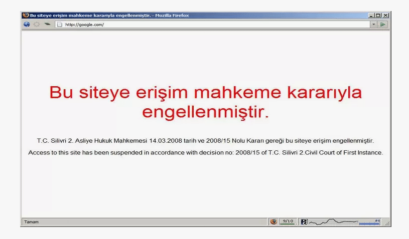 Engellenmiş Site