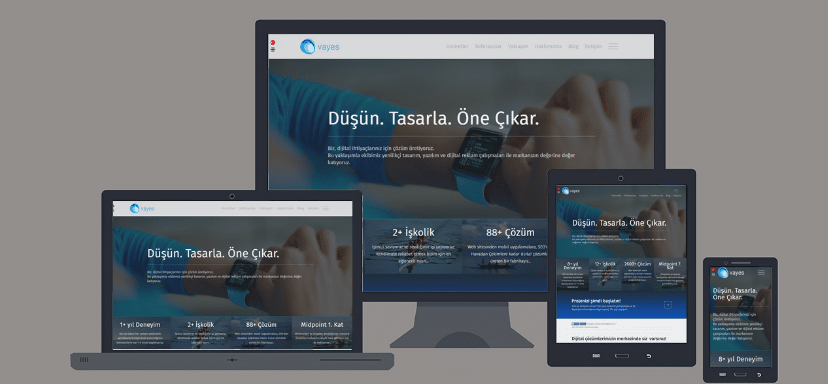 Mobil Uyumlu Responsive HTML Site 