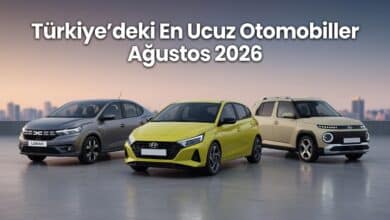 Türkiye’deki En Ucuz Otomobiller Ağustos 2026