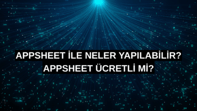 AppSheet ile Neler Yapılabilir